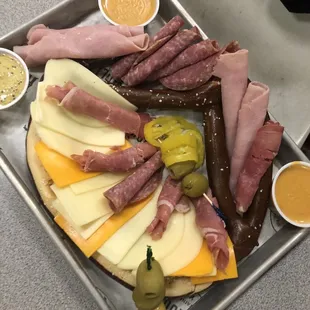 Charcuterie Soft Pretzel