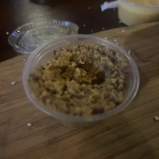 Mustard seed, too thick