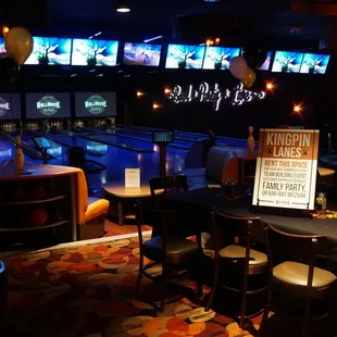 Private Bowling Suite