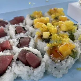 Tuna Roll &amp; Mango Tango