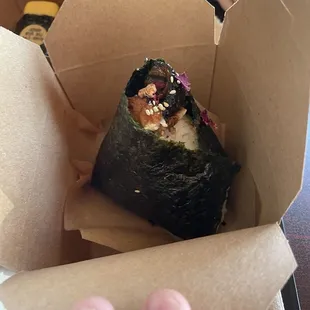 Fresh Water Eel Onigiri