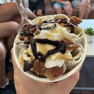 Turtle cheesecake
