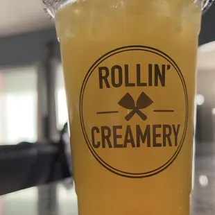 Passion Fruit Iced Tea lemonade