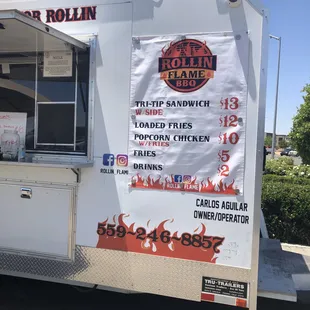 rollin flame bbq