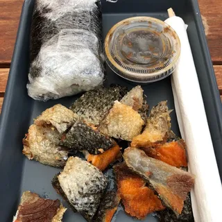 Salmon Skin Crispy Chips