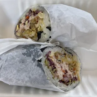  wrap of sushi