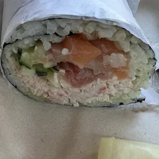 Always sunny sushi burrito