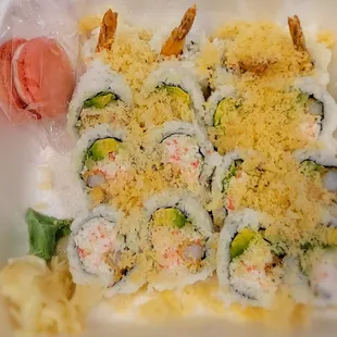 #Rollin Ramen Anaheim. # crunching roll