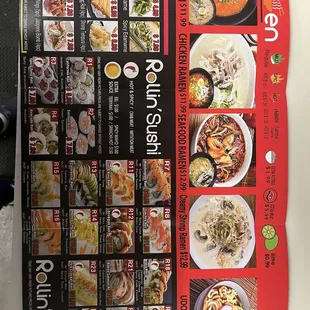 New menu by 05/02/2023
