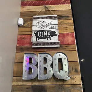bbq sign
