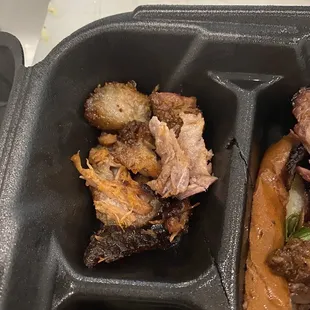 Burnt ends 90 percent fat