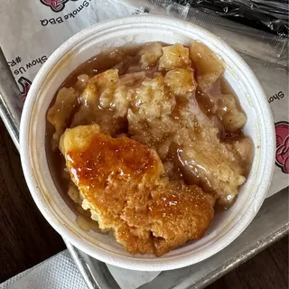 8 oz Peach Cobbler