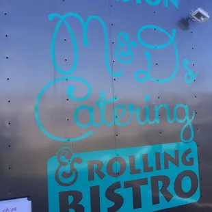 the side of a food truck