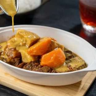 Curry Beef Brisket Rice