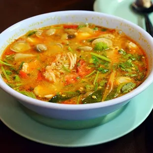 Tom Yum Chicken Soup