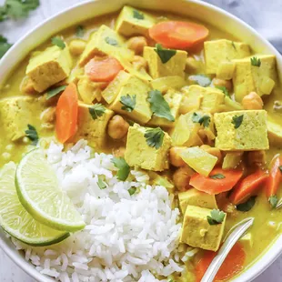 Curry Tofu Rice