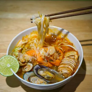 Tom Yum Noodle Soup