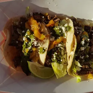 Skirt Steak Tacos. Disappointing.