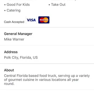 Facebook information