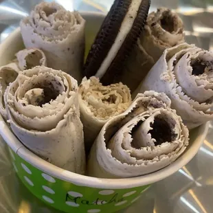 Vanilla with Oreos.