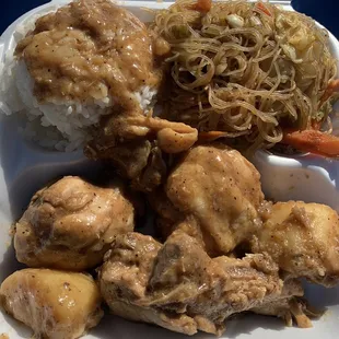 Chicken Adobo Plate