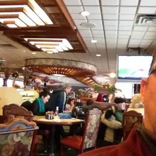 a man sitting at a table