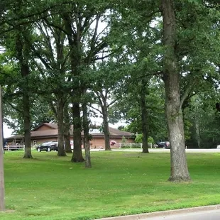 Outside the Rolling Oaks Restaurant and Lounge and Public Golf Course in Barron, WI