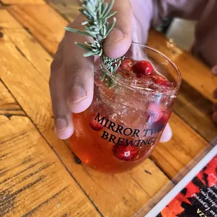 Cranberry cocktail