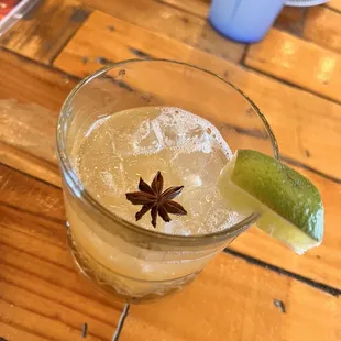 Margarita with mezcal