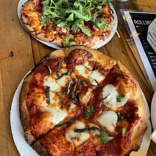 Prosciutto and Margherita