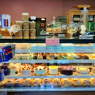 Cake counter