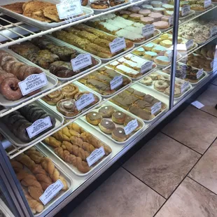 a variety of doughnuts