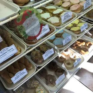 a variety of doughnuts
