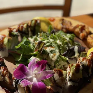 Las Vegas roll w/ freshwater eel