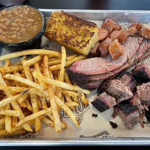 I didn't even get all the different sauces in the picture. Just for the record, they were all killer!!!!