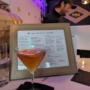 Fantastic cocktails served by an awesome mixologist!