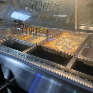 food being served