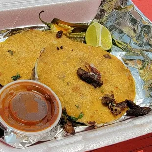 Carne Asada Mulitas