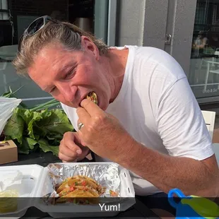 Street tacos- &amp; great salsa!