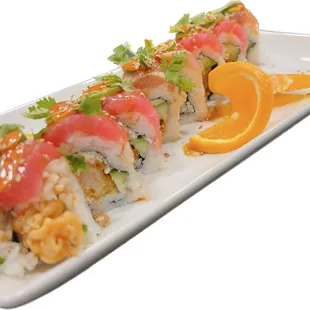 sushi, sushi and sashimi, sashimi, food