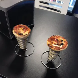 we believe this is a fun way to eat such an amazing tasty pizza cone!