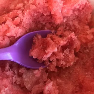 shaved ice, 20 flavors to choose from with or without cream base!