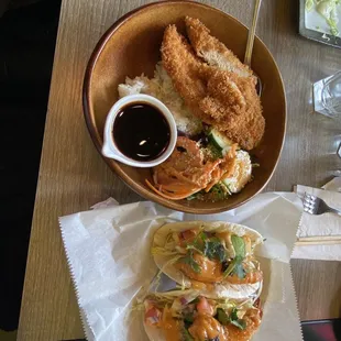 Shrimp Tempura Tacos