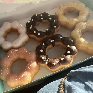 dough desserts, donuts, food