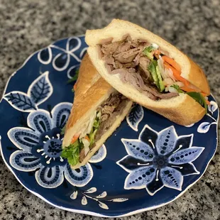 Grilled Pork Banh Mi is always to die for here!!