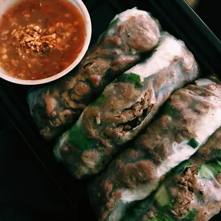 Grilled Beef Spring Roll