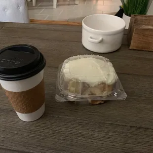 Best Coffee and cinnamon rolls around- fast service to take to go!
