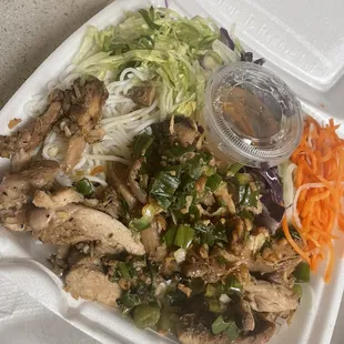 Grilled Chicken Vermicelli