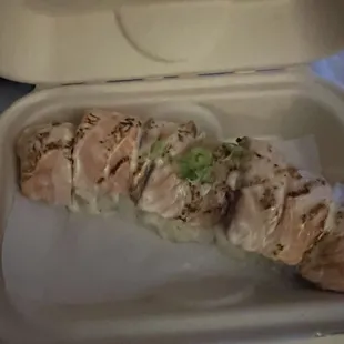Baked Salmon Roll
