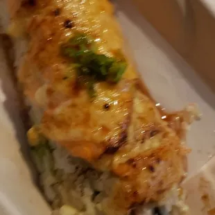 Baked salmon roll. Super good!
